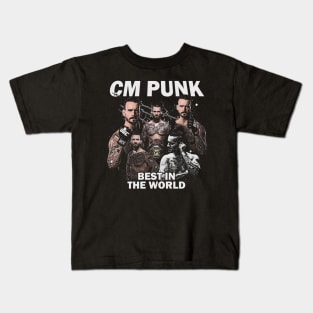 cm punk Kids T-Shirt